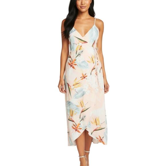 Show Me Your Mumu Meghan Wrap Dress Pink Floral Women’s 3XL NWT - Picture 1 of 10